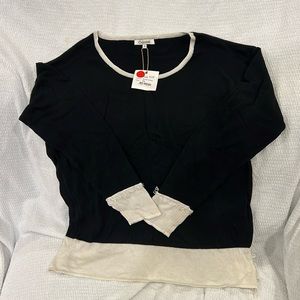 Odemai lightweight black and ivory size 3, new with tags